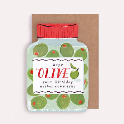 Olives | Bursdagskort