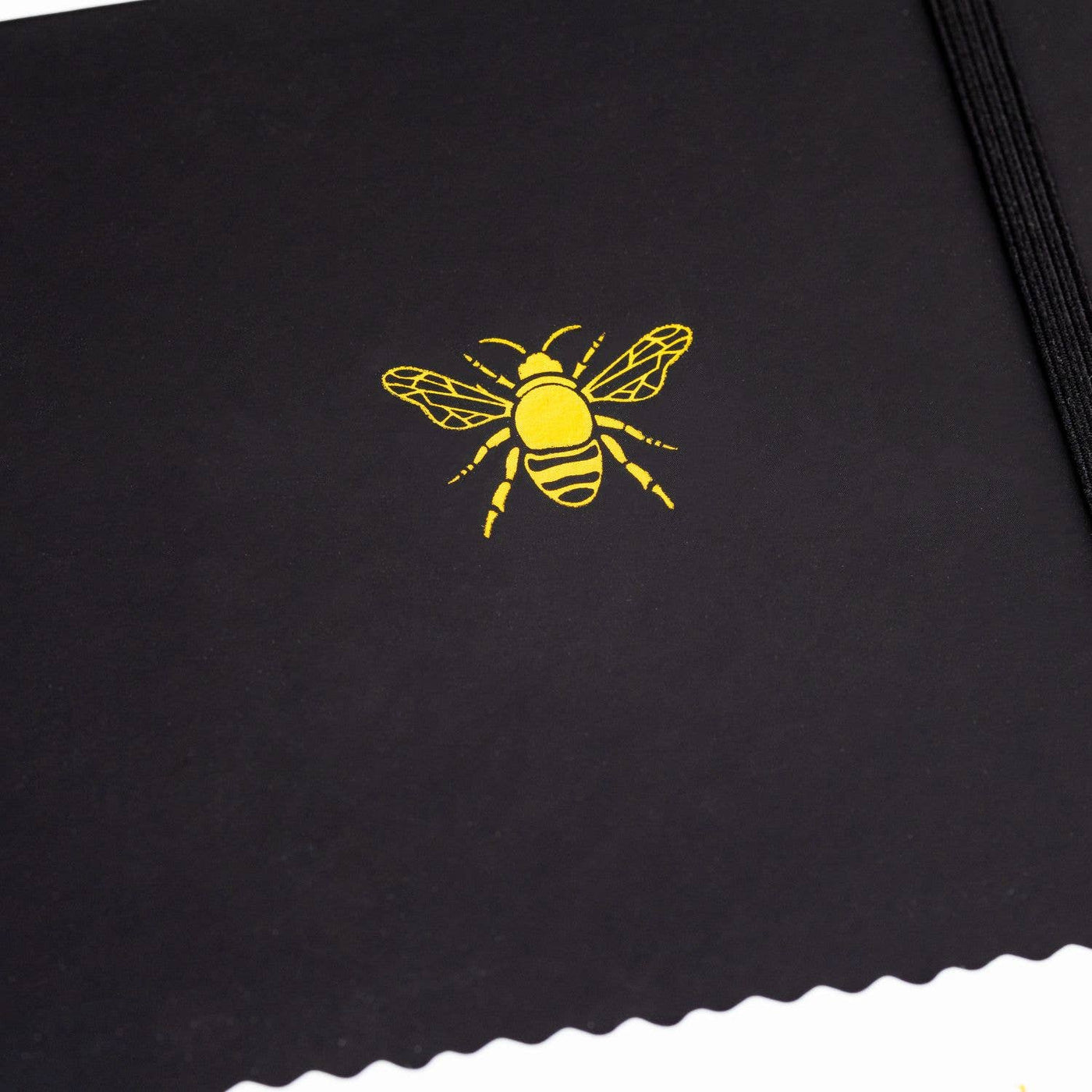 Lined Journal - Bee - Charcoal