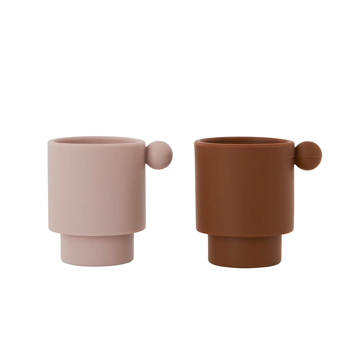 Tiny Inka Cup - Pack of 2 - Caramel / Rose
