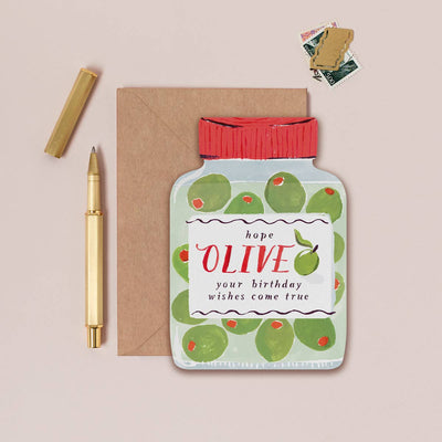 Olives | Bursdagskort
