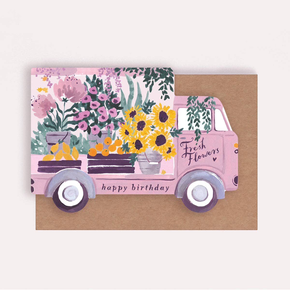 Flower Truck | Bursdagskort