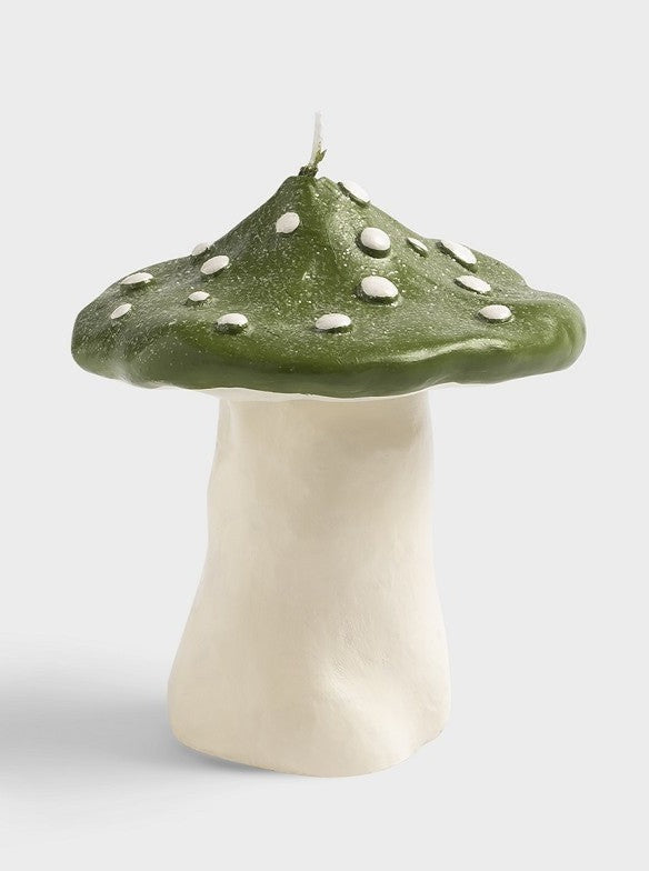 Mushroom Candle - Green