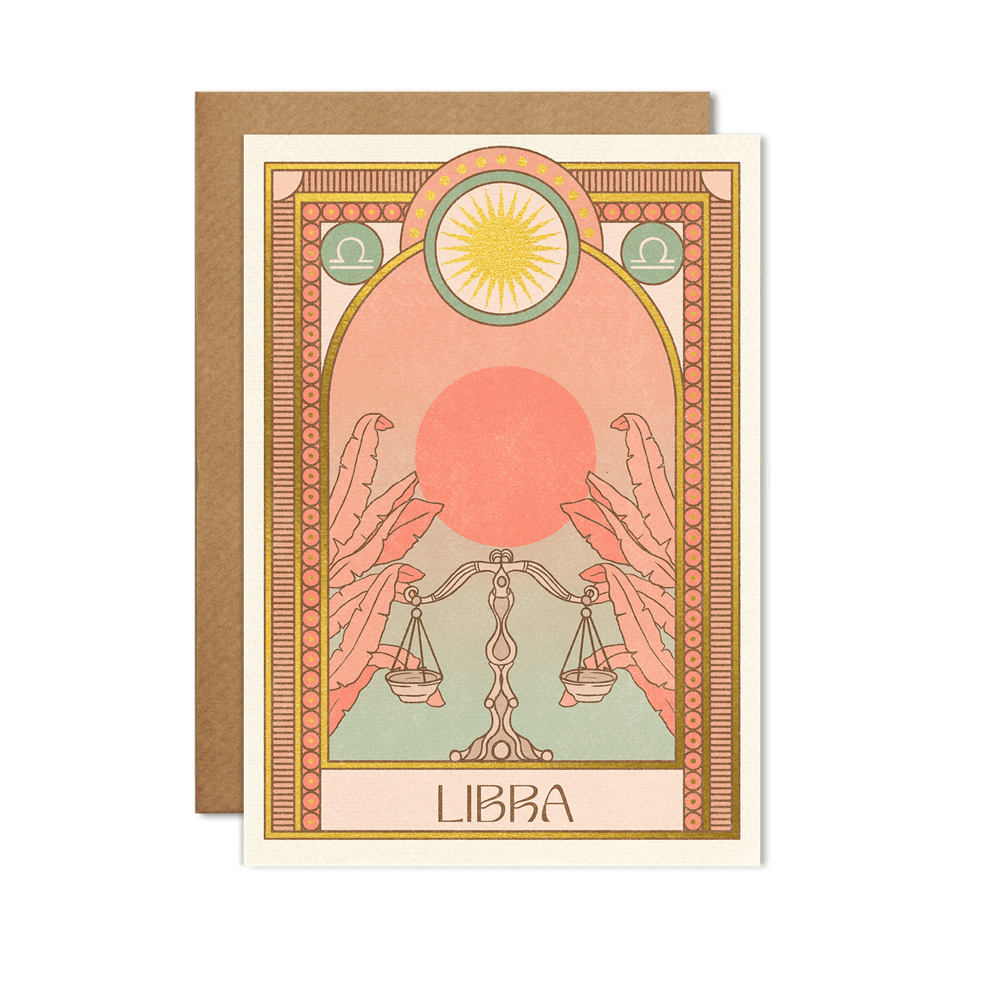 Libra Zodiac - Kort