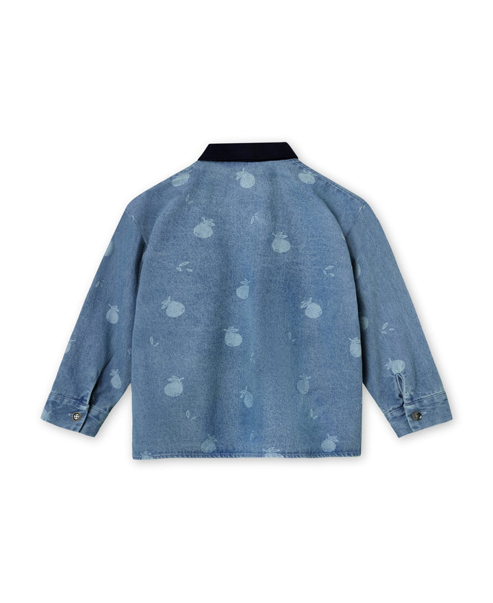 Don Denim Shirt - Medium Blue Aop
