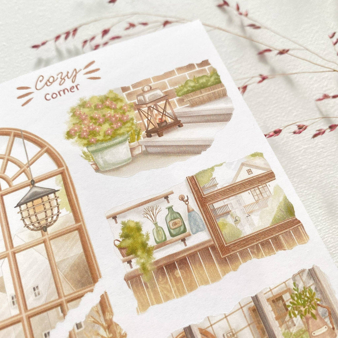 Cozy Corner | Klistremerker