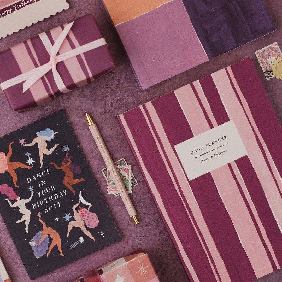 Summer Stripe - Undated Daily Planner