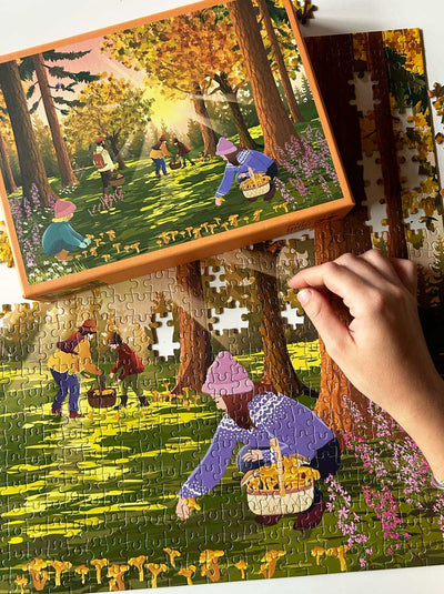 FOREST TREASURES - Puslespill med 1000 brikker