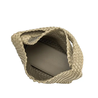 Johanna Recycled Vegan Shoulder Bag in Moss