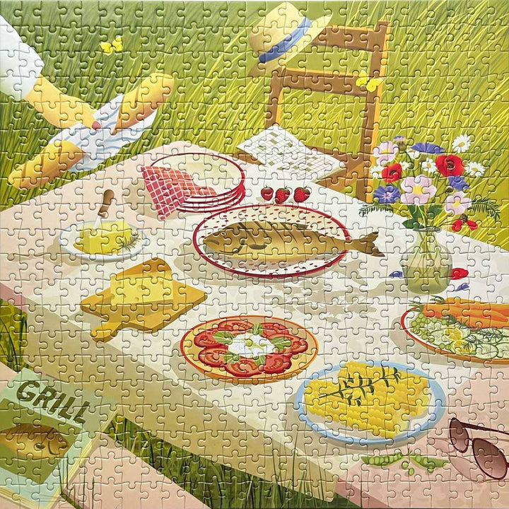 SUMMER TABLE &amp; ME - Puslespill med 500 brikker
