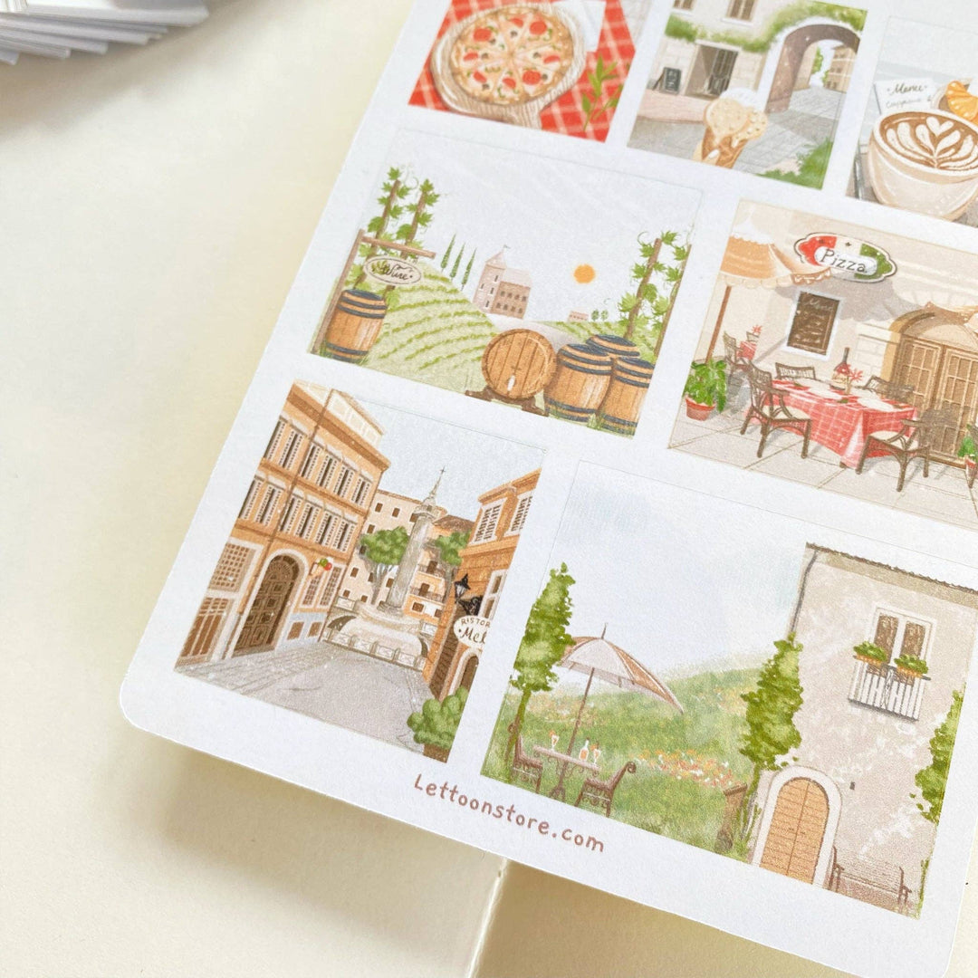 Inspired by Italy | Klistremerker
