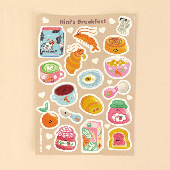 Nini´s breakfast - Klistremerker