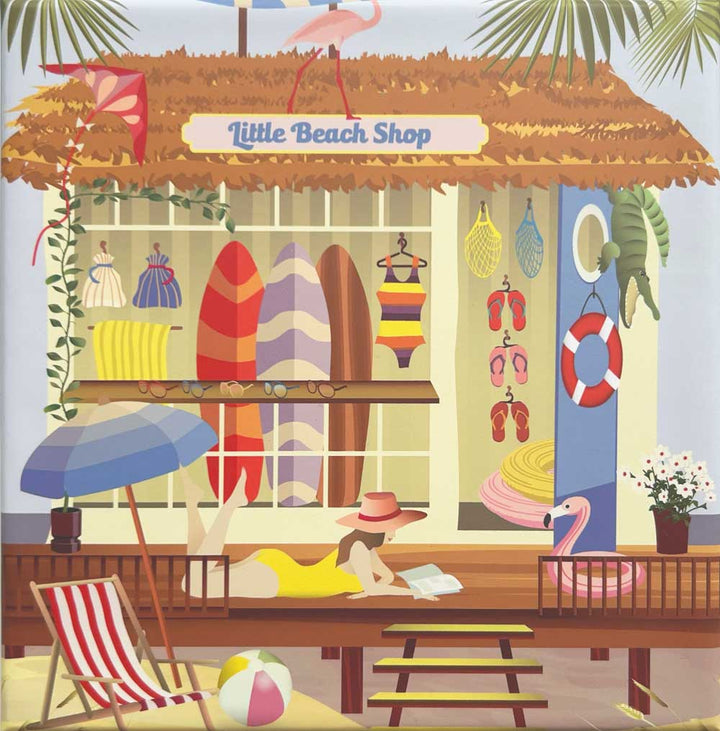 LITTLE BEACH SHOP - Puslespill med 150 brikker