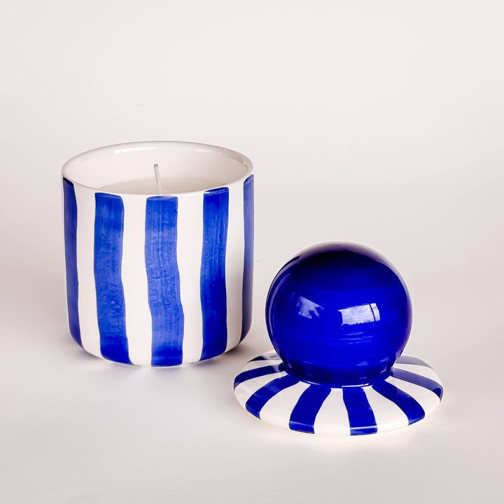 Lys i krukke - Mare blue