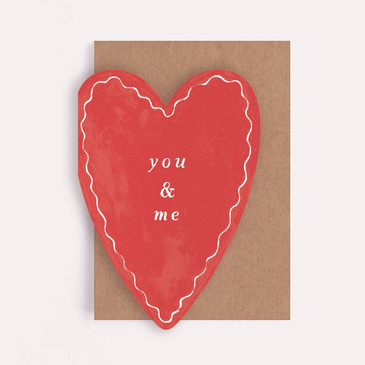 You &amp; Me Heart - Kort