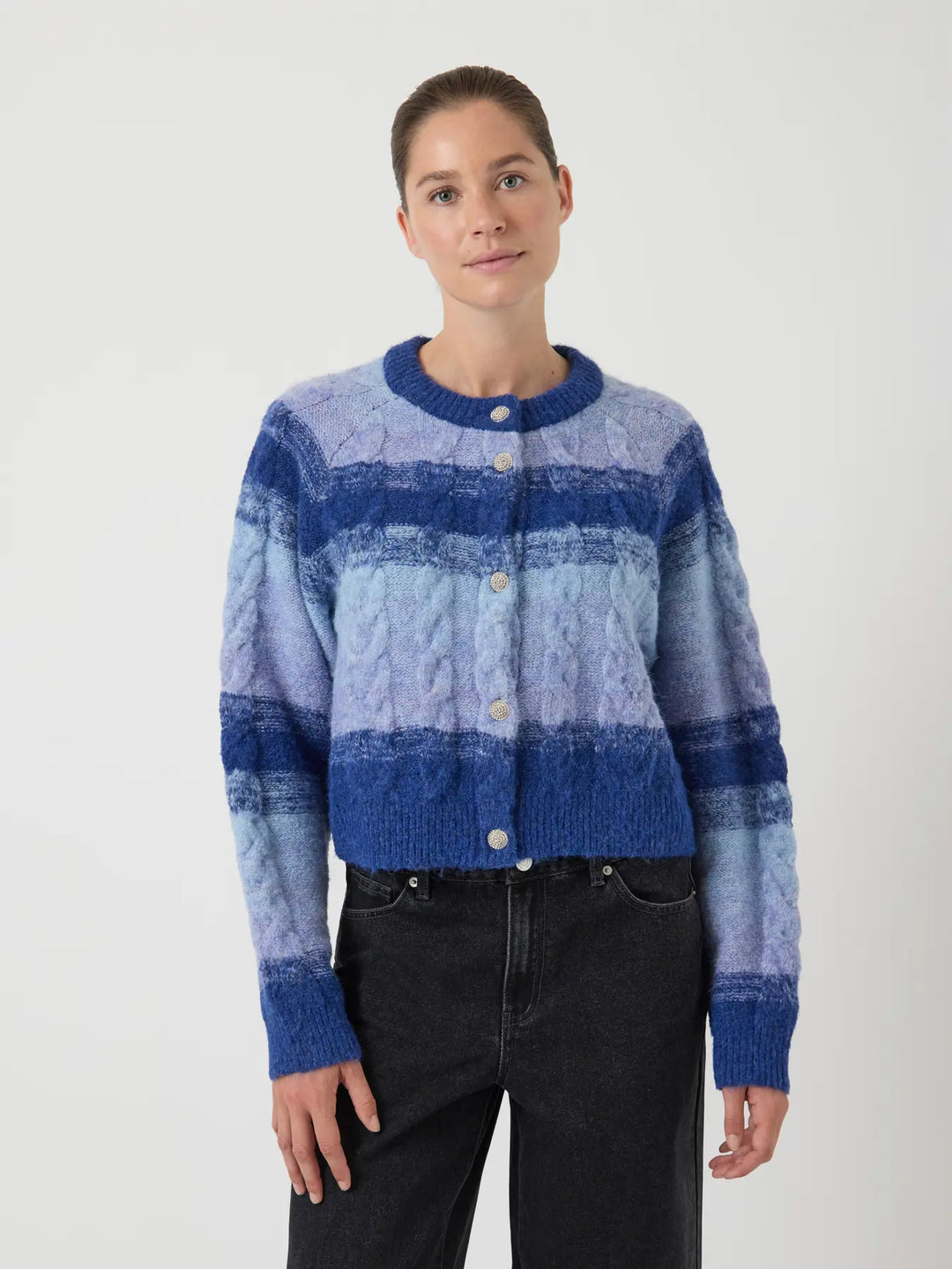 YASMegano Ls Knit Short Cardigan S.