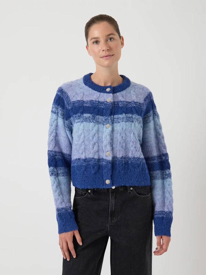 YASMegano Ls Knit Short Cardigan S.