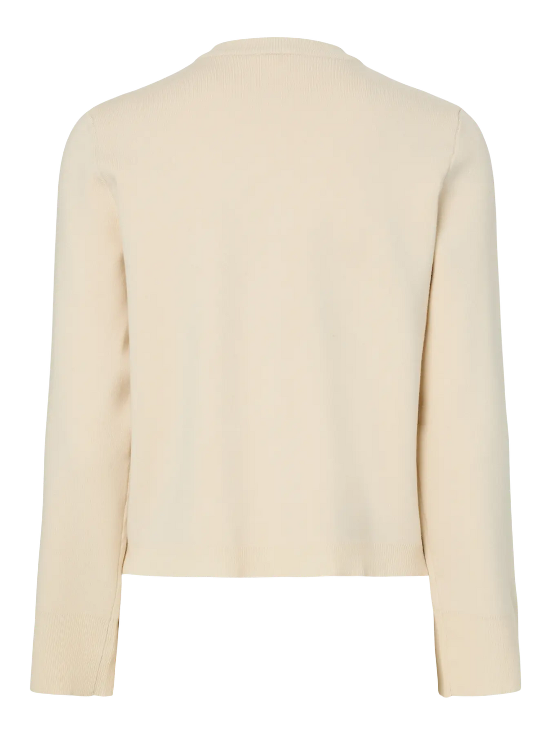 Yaselena Ls Knit Cardigan S. Noos - Birch