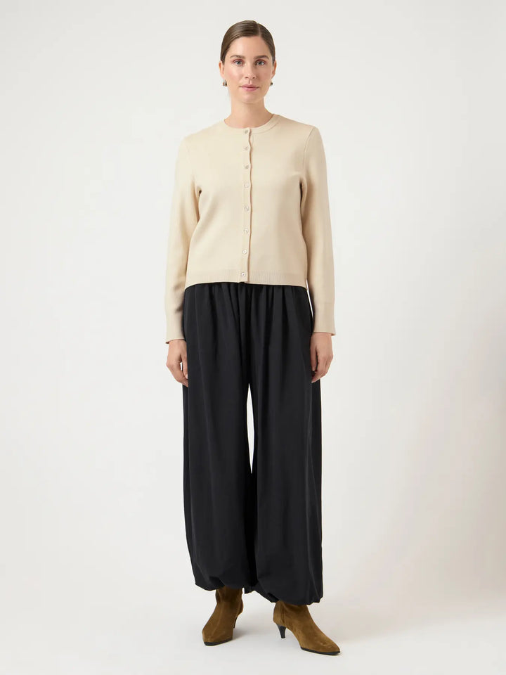 Yaselena Ls Knit Cardigan S. Noos - Birch