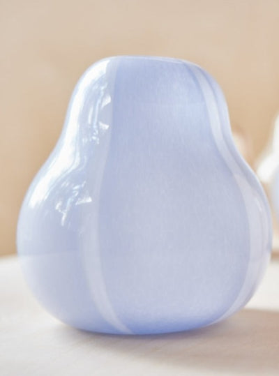 Kojo Vase - Small - Lavender/White