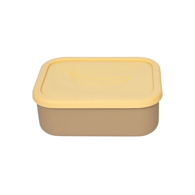 Yummy Lunch Box - Large - Camel / Yellow