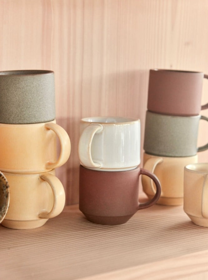 Yuka Cup - Pack of 2 - Dark Terracotta