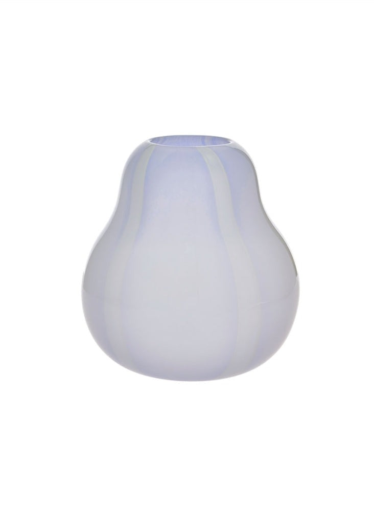 Kojo Vase - Small - Lavender/White
