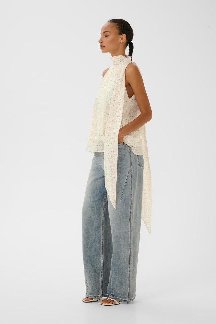 GZdorah P top - Birch dot