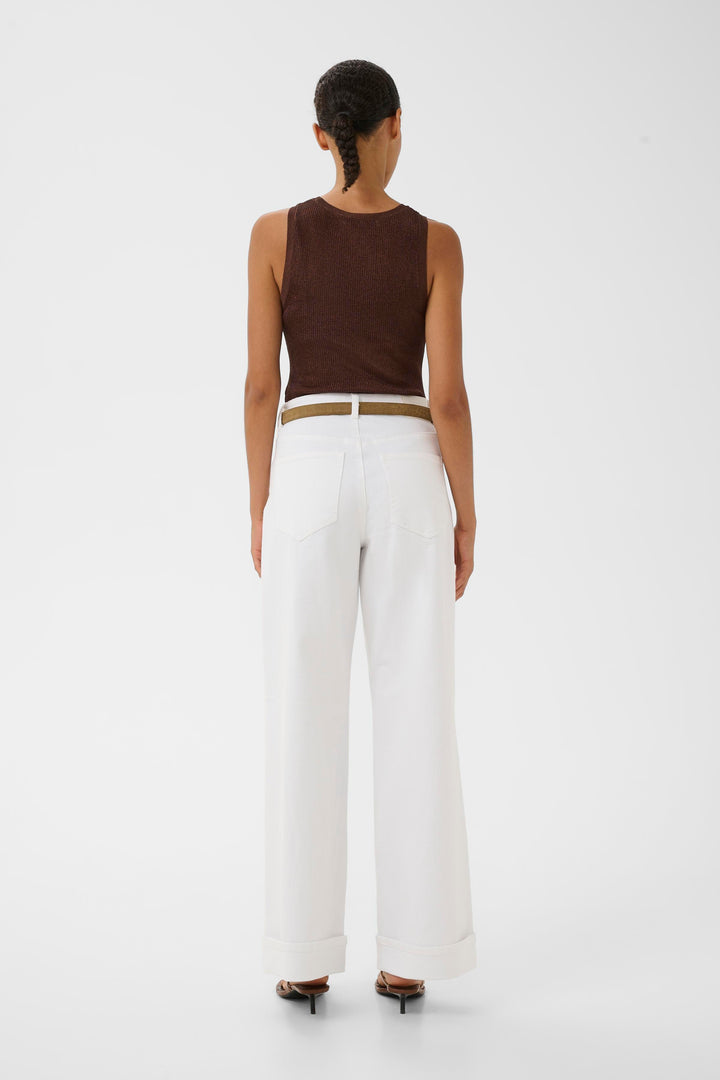 GZlivia HW jeans - White wash