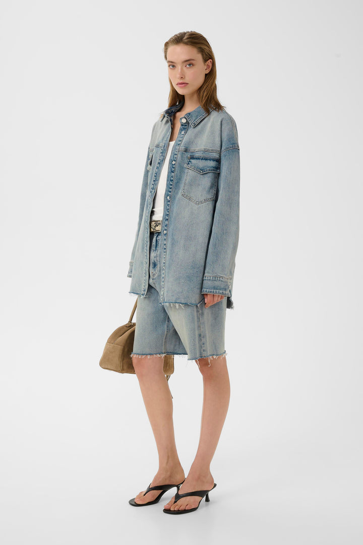 GZnoma OZ shirt - Vintage mid blue wash