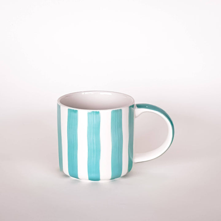 Stripes Kopp - amalfi mint
