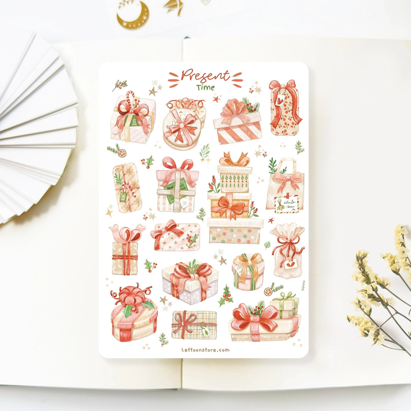 Present Time | Klistremerker