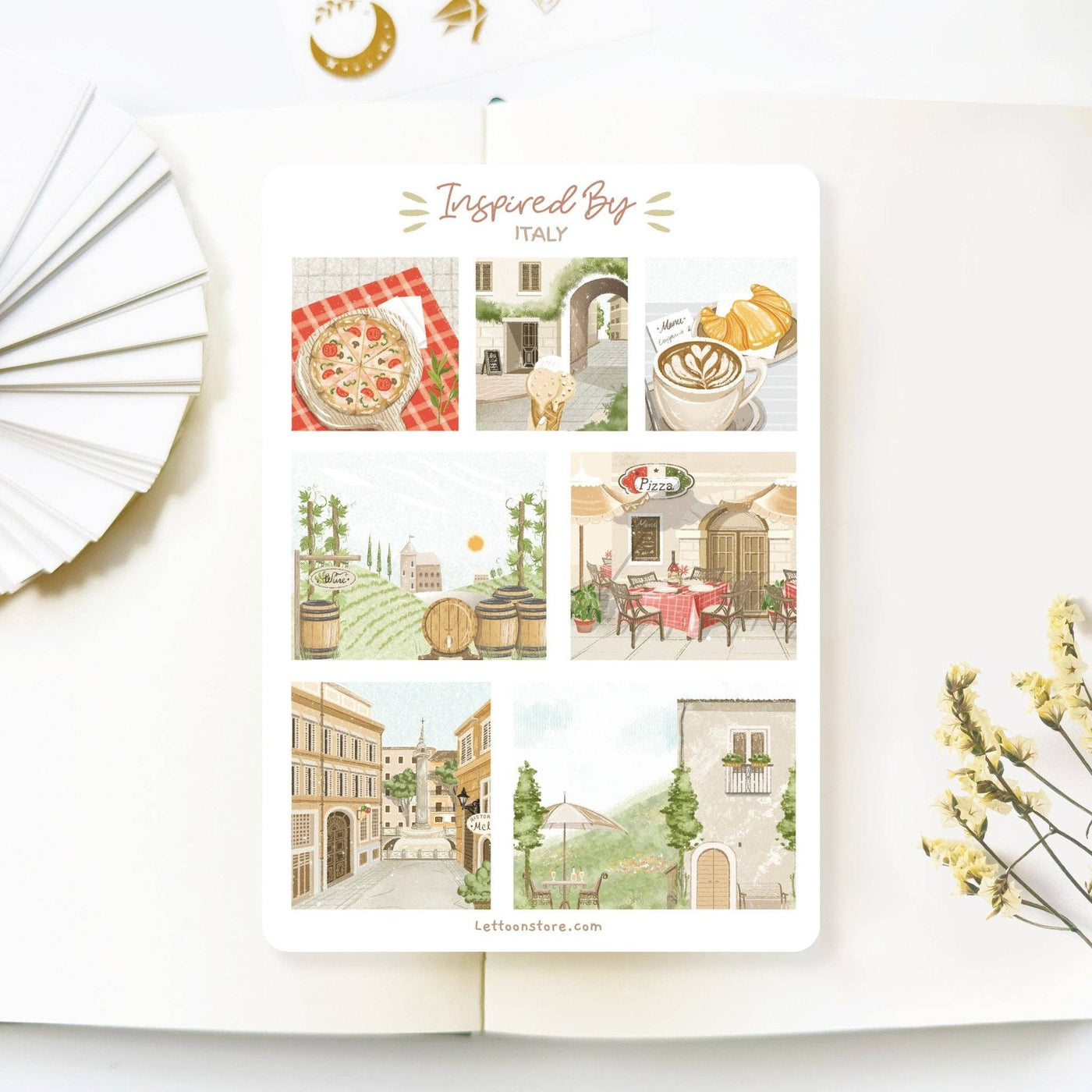 Inspired by Italy | Klistremerker