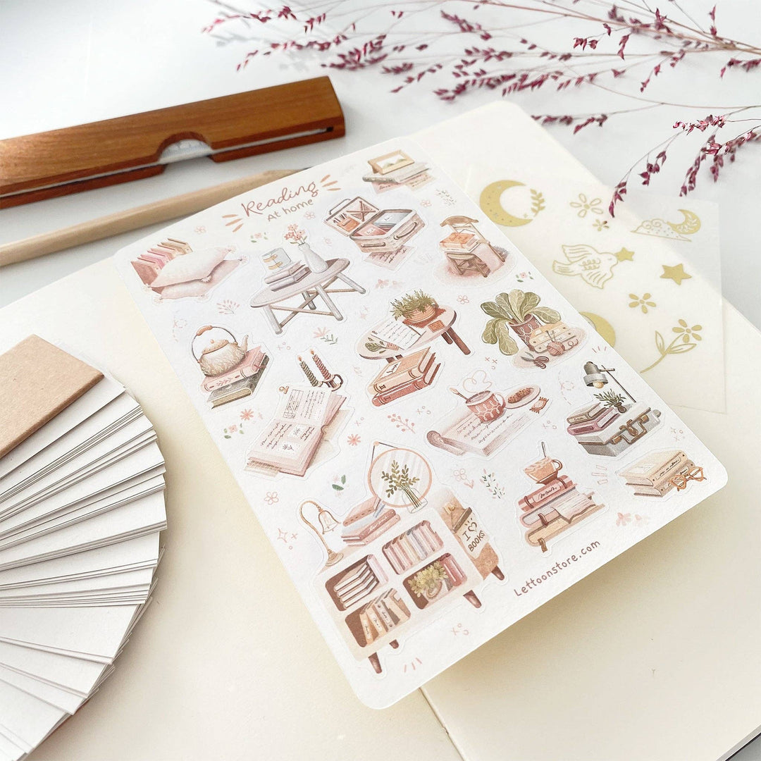 Reading At Home | Klistremerker