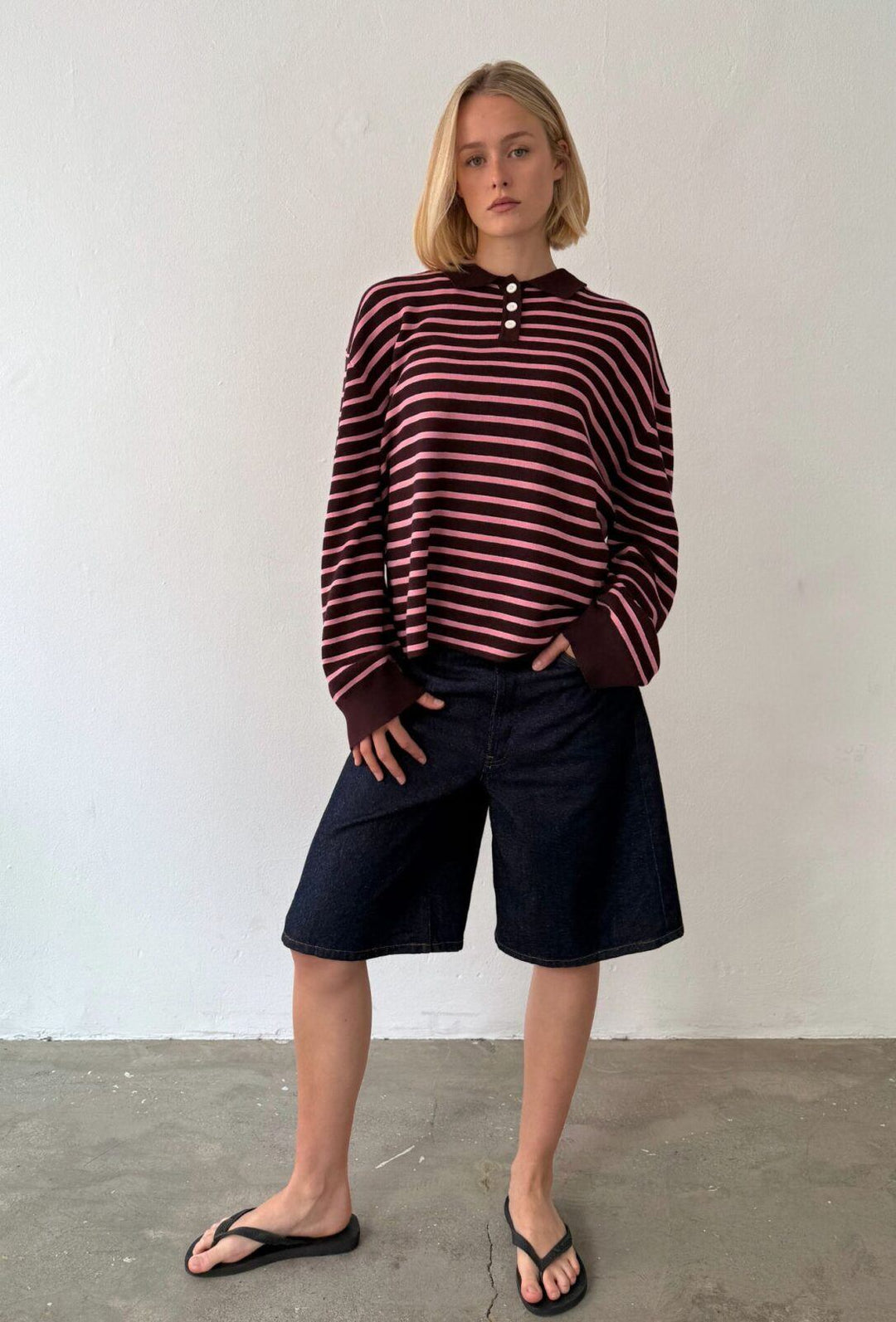 Adanne Polo - Bourdaux/pink
