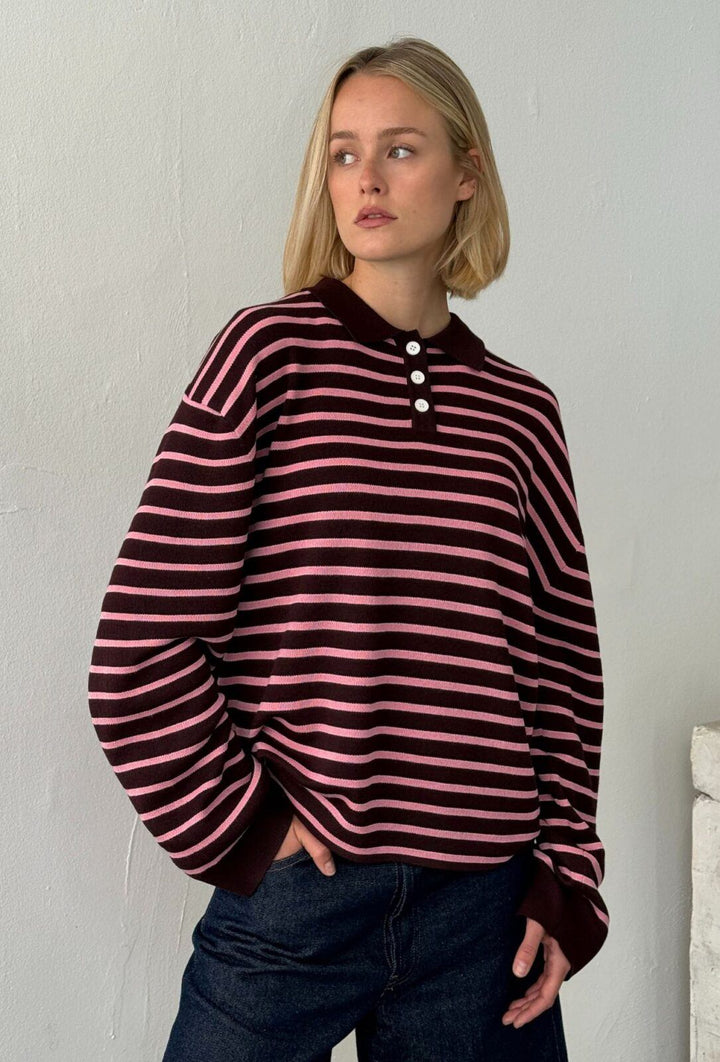Adanne Polo - Bourdaux/pink