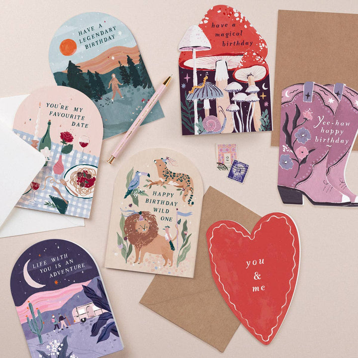 You &amp; Me Heart - Kort