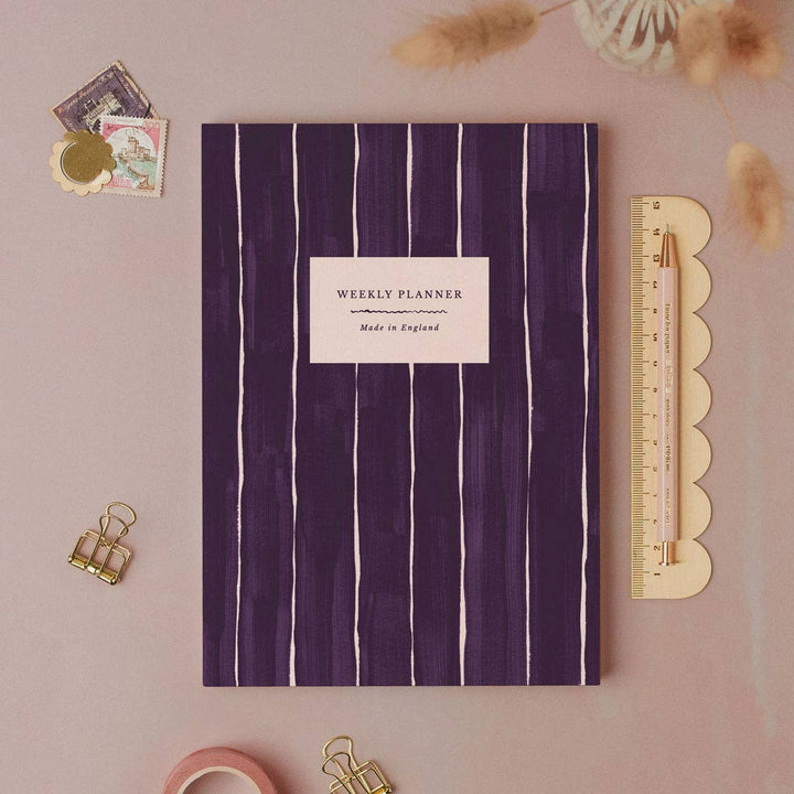 Pinstripe - Undated Weekly Planner