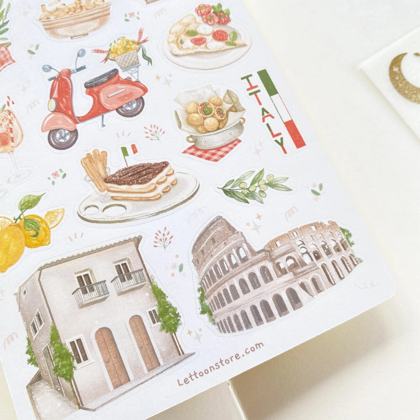 In love with Italy | Klistremerker