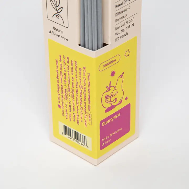 Sunnyside - Pear &amp; Nectarine - 4oz Reed Diffuser