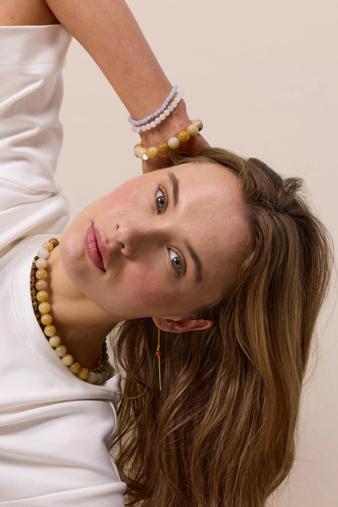 Halskjede - Faro - Orange Aventurine (Joy)