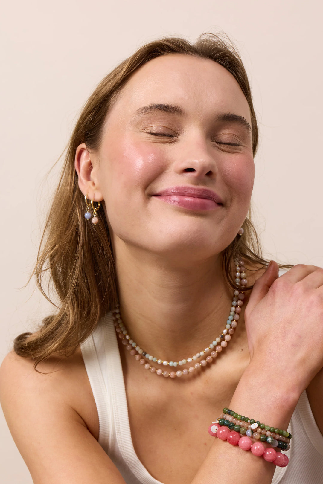 Halskjede - Hailey - Sunstone (Power)