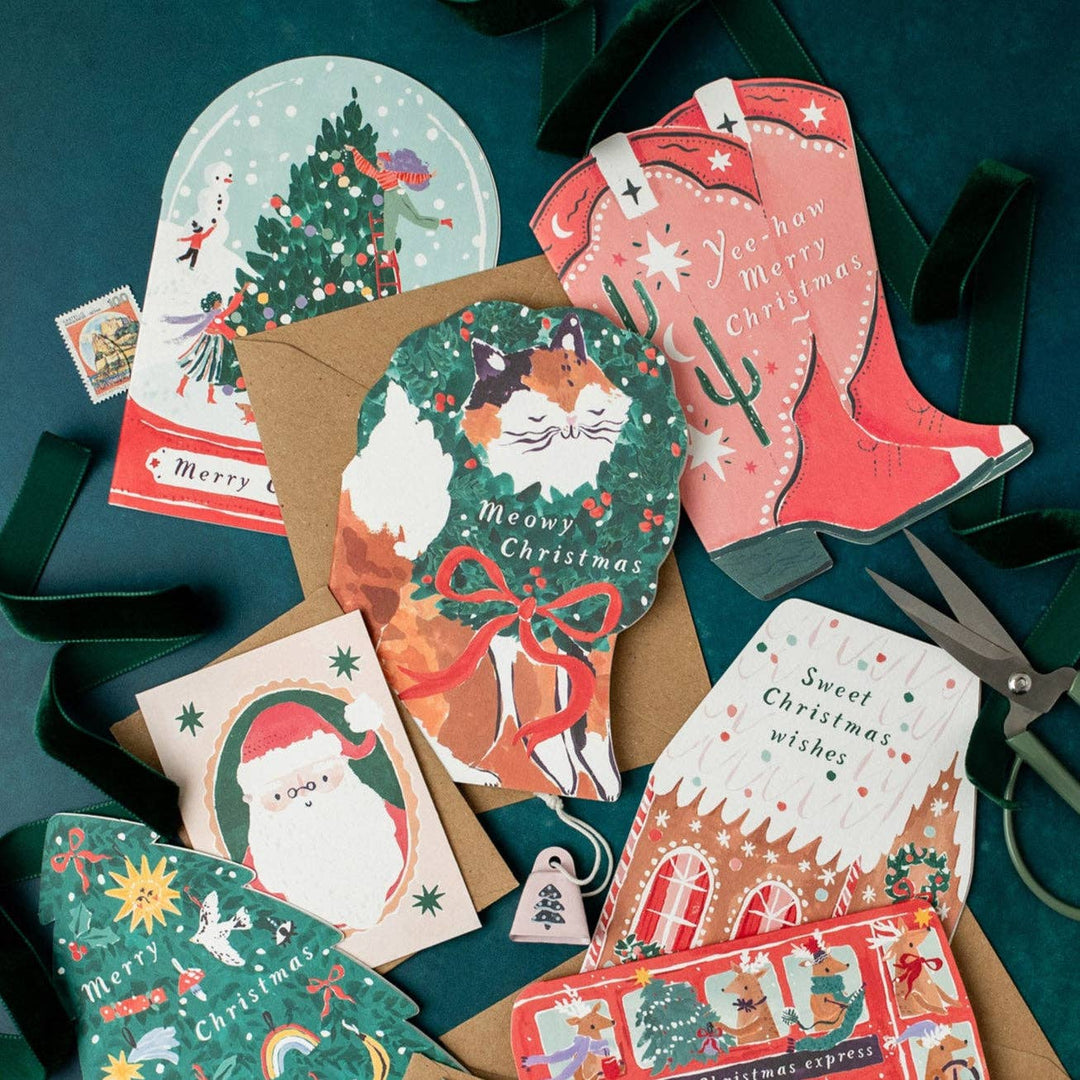 Santa - Julekort