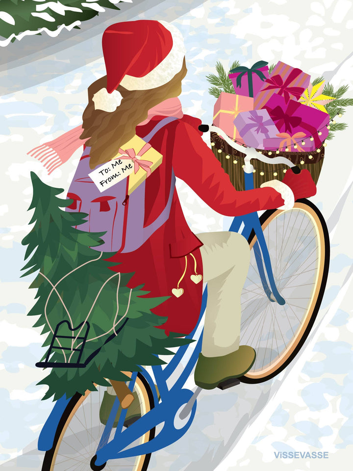 LOADED WITH CHRISTMAS - Julekort