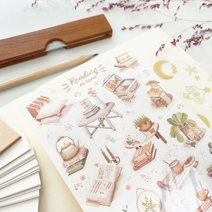 Reading At Home | Klistremerker