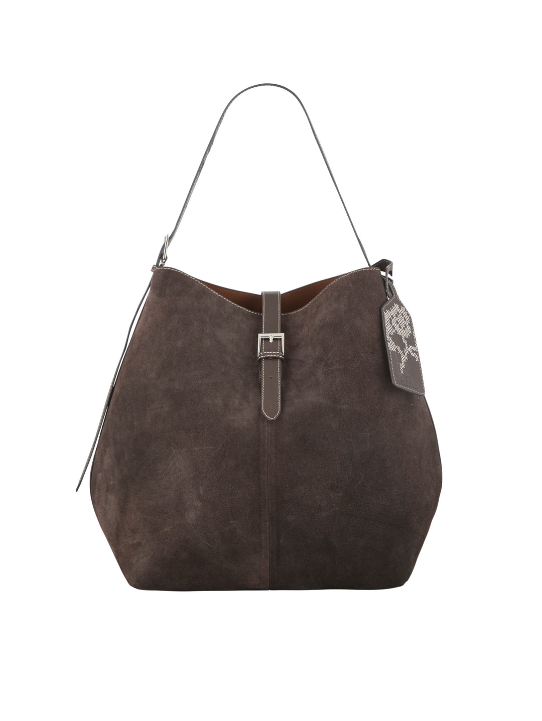 Suede Leah Bag - Chocolate Torte