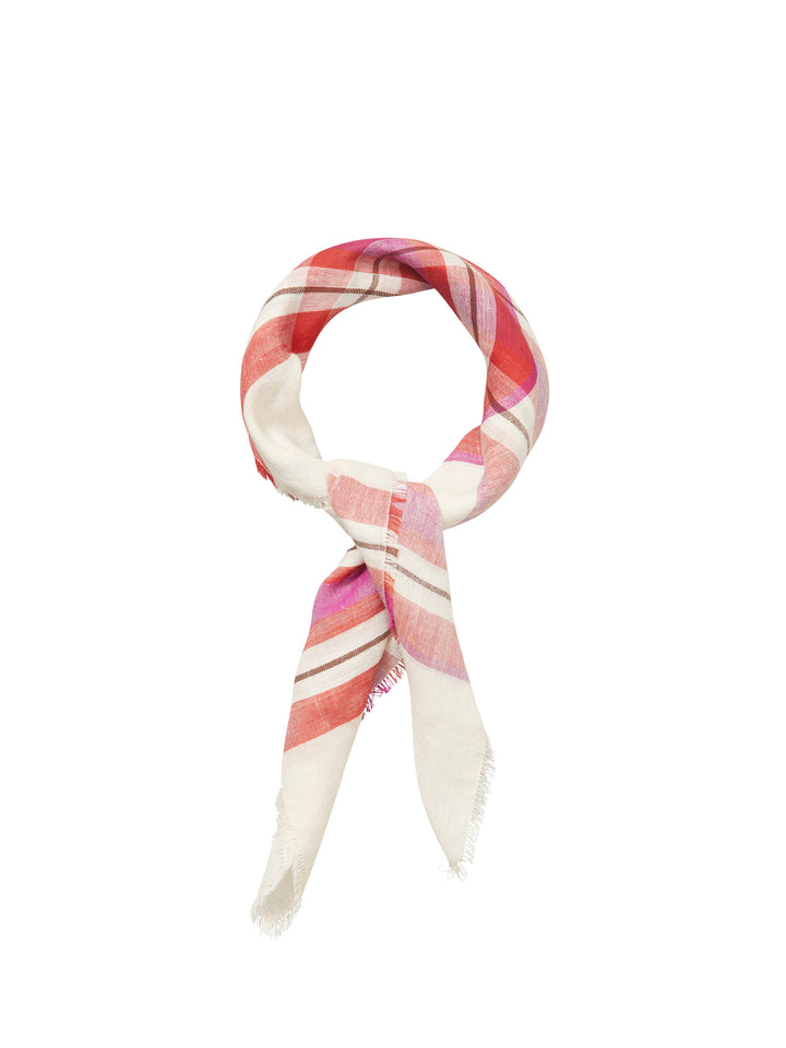 Plaidia Cowea Scarf - Rooibos Orange