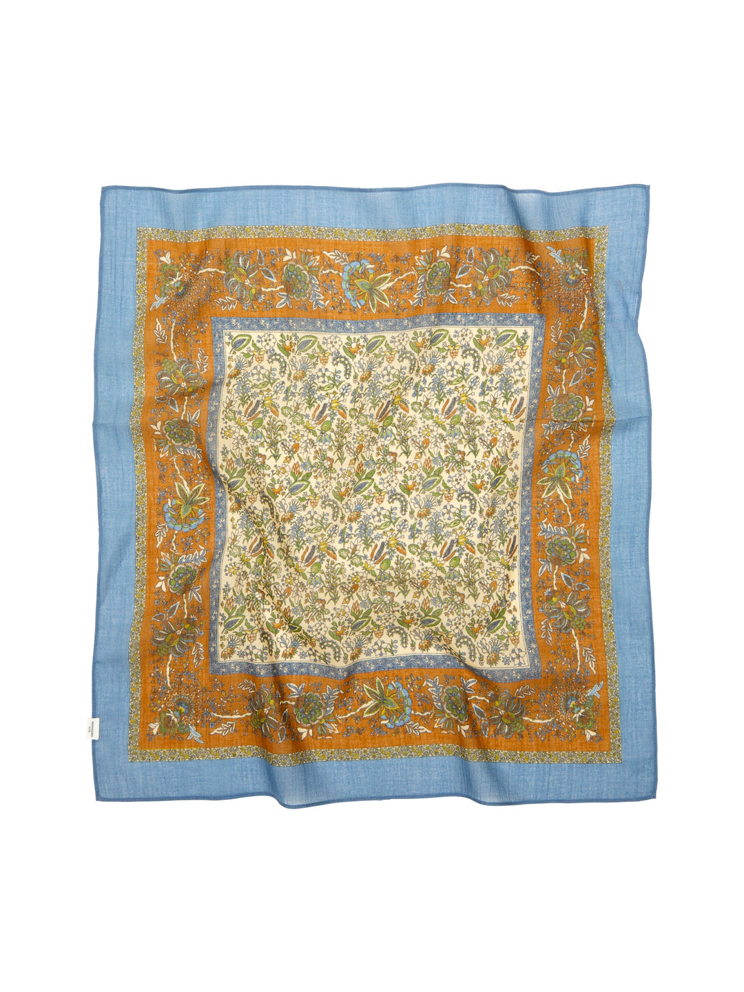 Tapisflora Cotta Scarf - Windward Blue