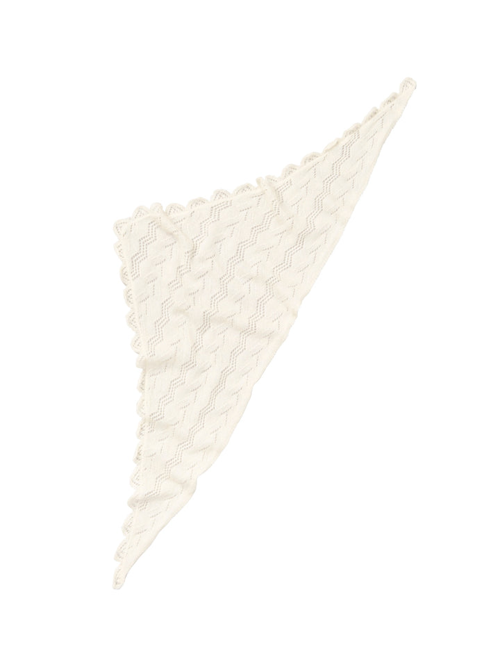 Opany Triangle Scarf - Birch White