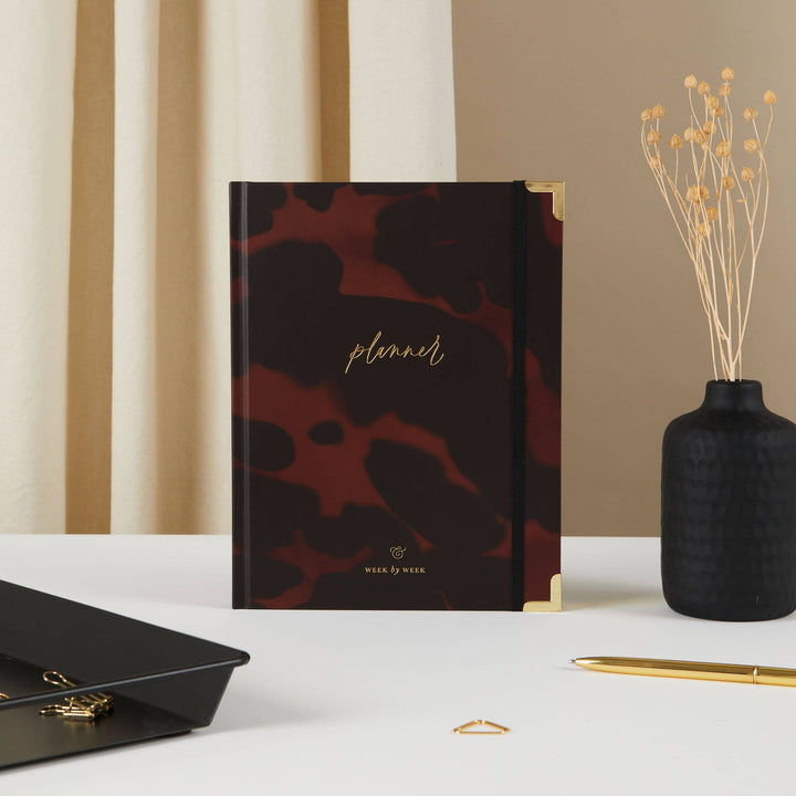 Undated Weekly Planner - Tortoise