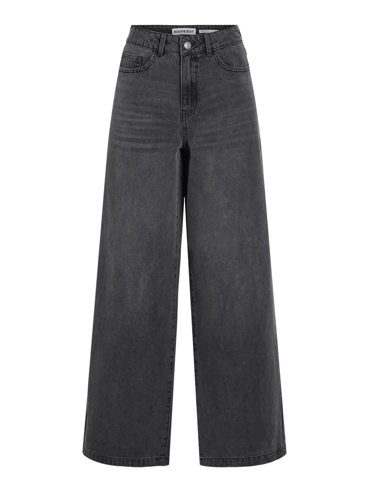 Roumora Hw Wf F/L Relaxed Jeans - Meteorite